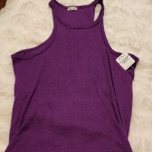 Free People Vibrant Purple Tank Top